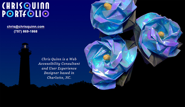 This is a screen shot of the Home page that has been optimized for print